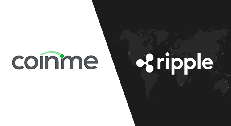 Ripple anuncia investimento na Coinme, líder em caixas 24h de criptomoedas