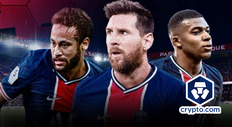 Gigante do futebol, PSG, fecha parceria com Crypto.com