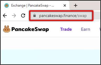 Endereço da PancakeSwap
