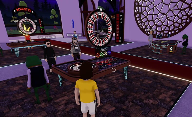 Cassino do Decentral Games no metaverso da Decentraland (MANA)